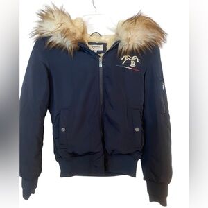 Penelope Lyon Bomber Jacket-Children Size XS EUC